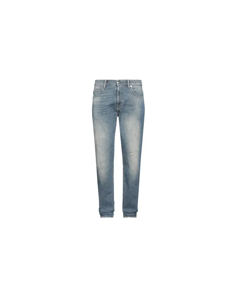 nine:inthe:morning HOSEN & RÖCKE - Jeanshosenauf YOOX.COM Blau