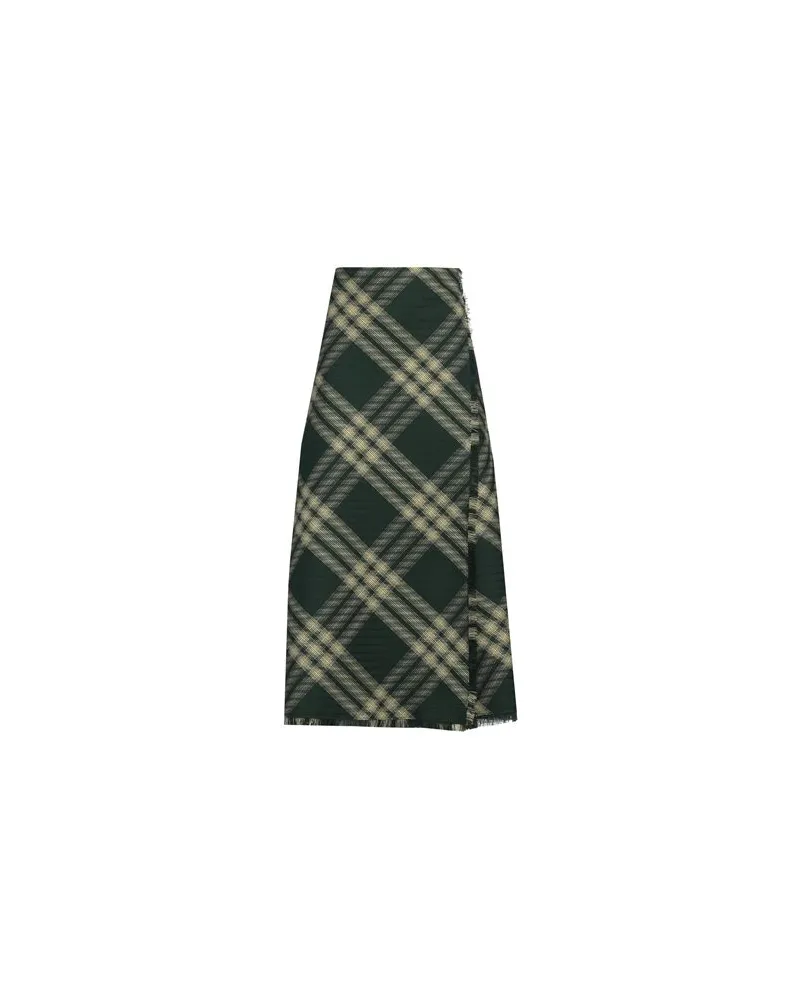 Burberry HOSEN & RÖCKE - Maxi-Röckeauf YOOX.COM Dunkelgrün