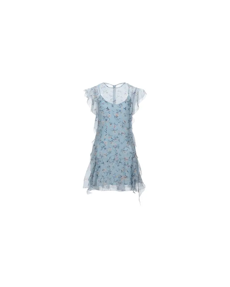 Ermanno Scervino KLEIDER - Mini-Kleiderauf YOOX.COM Himmelblau