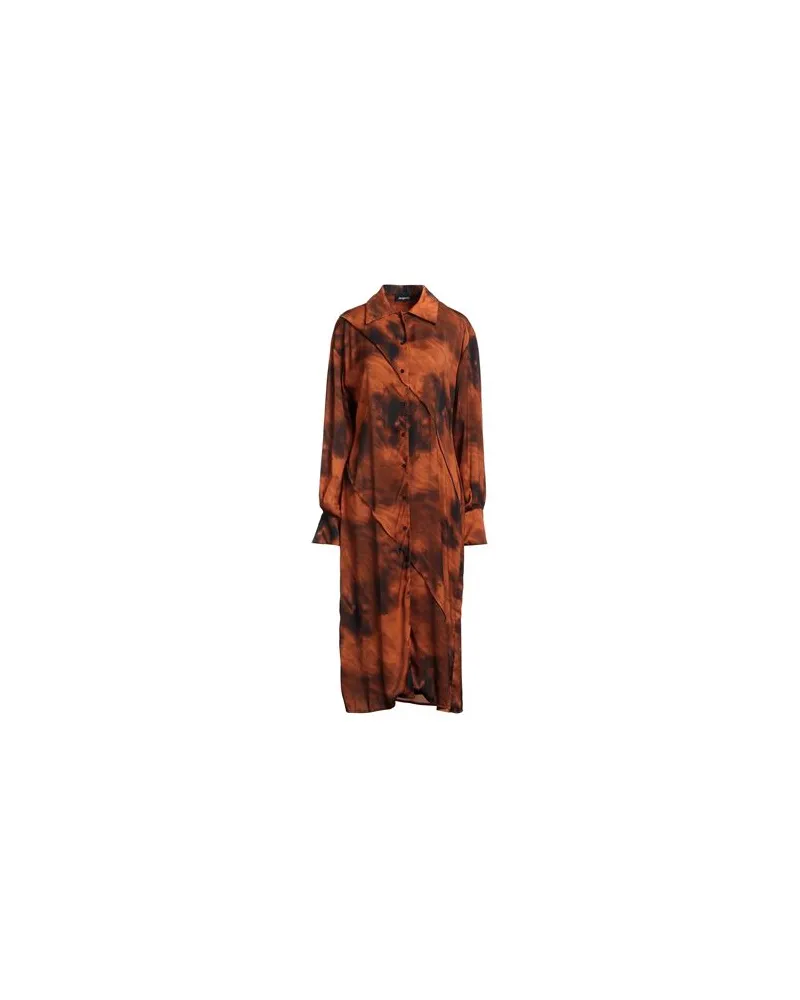 Desigual KLEIDER - Midi-Kleiderauf YOOX.COM Orange