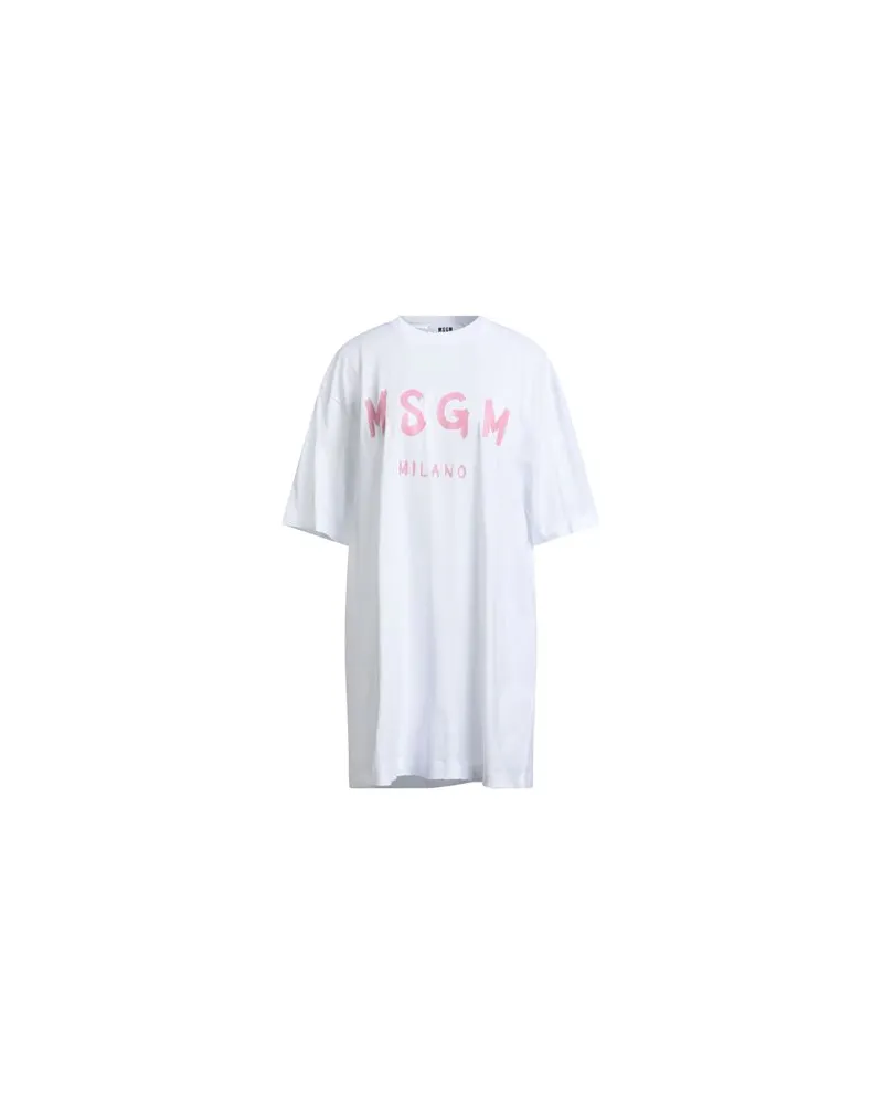 MSGM KLEIDER - Mini-Kleiderauf YOOX.COM Weiß
