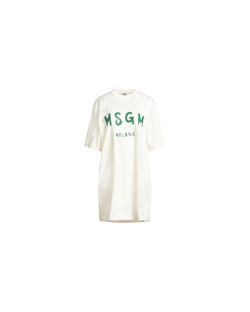 MSGM KLEIDER - Mini-Kleiderauf YOOX.COM Elfenbein