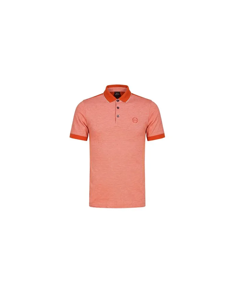 Armani Exchange TOPS - Poloshirtsauf YOOX.COM Orange