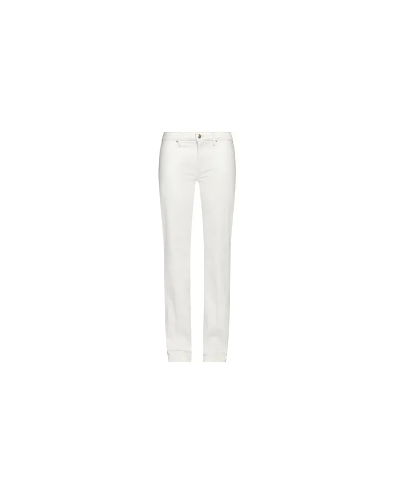Guess HOSEN & RÖCKE - Jeanshosenauf YOOX.COM Elfenbein