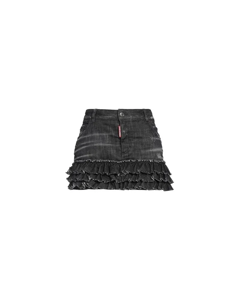 Dsquared2 HOSEN & RÖCKE - Jeansröckeauf YOOX.COM Schwarz