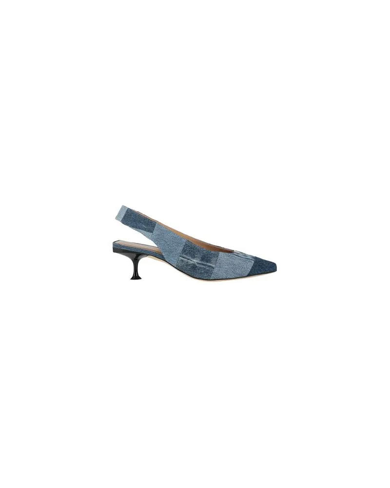 Sergio Rossi SCHUHE - Pumpsauf YOOX.COM Blau