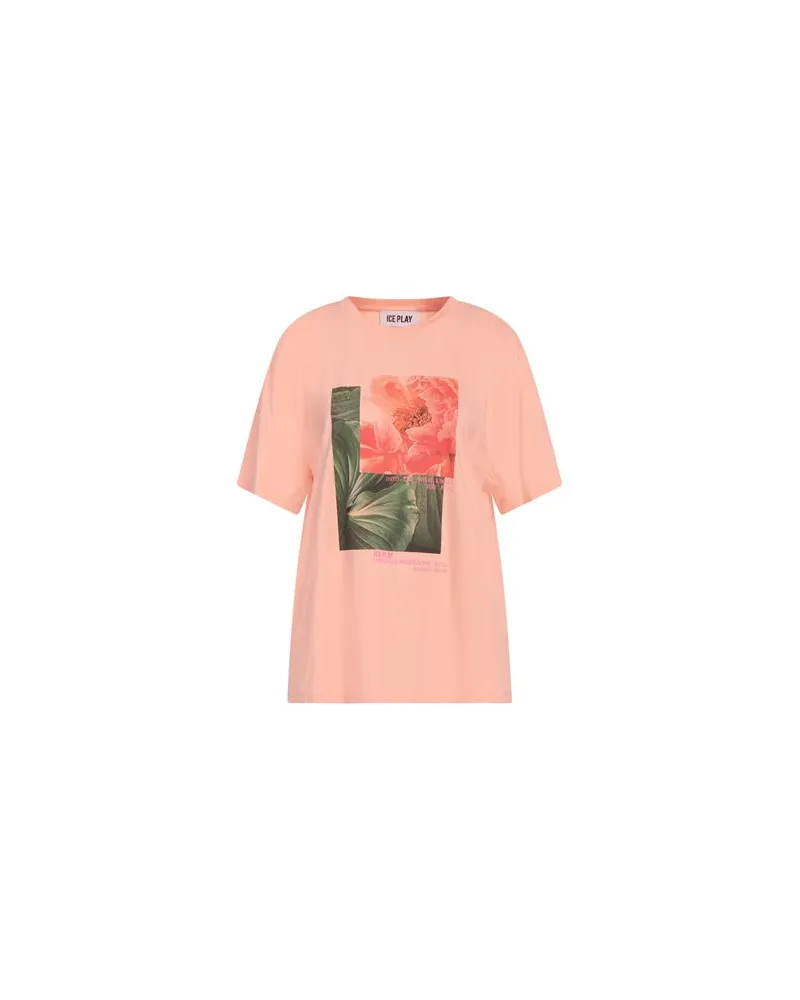 ICE PLAY TOPS - T-shirtsauf YOOX.COM Lachs
