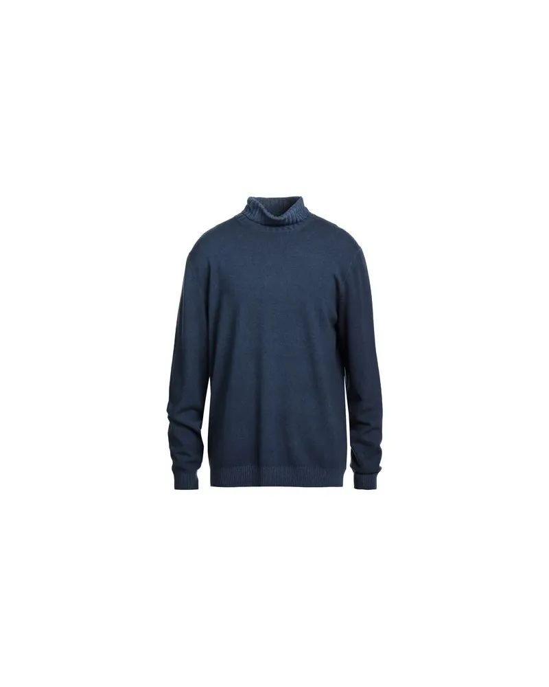 Malo STRICKWAREN - Rollkragenpulloverauf YOOX.COM Blau