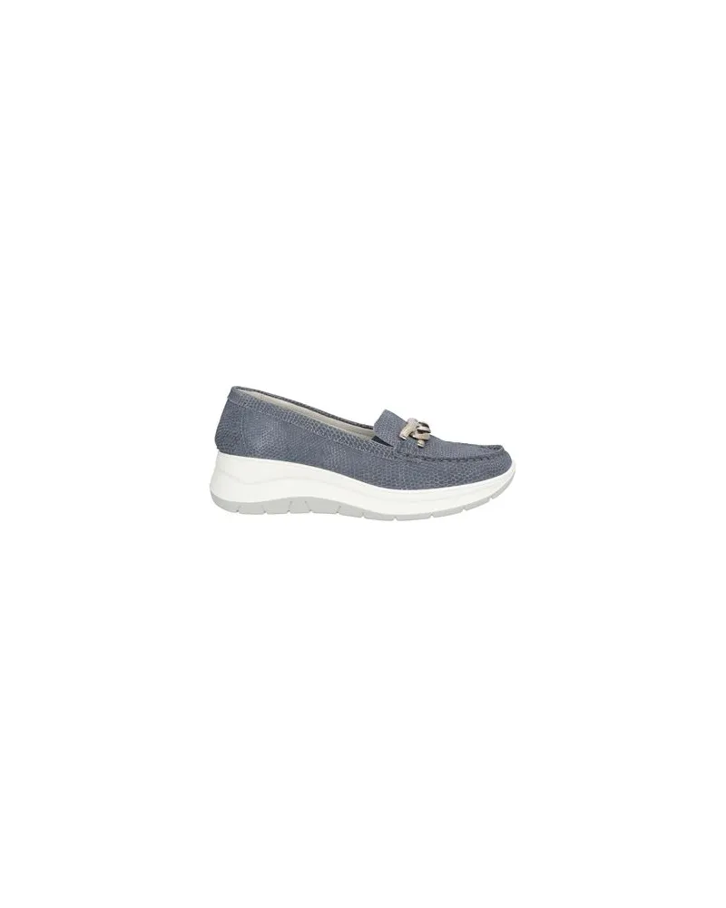 IGI&CO SCHUHE - Mokassinsauf YOOX.COM Taubenblau