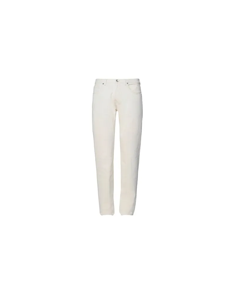 Eleventy HOSEN & RÖCKE - Jeanshosenauf YOOX.COM Elfenbein