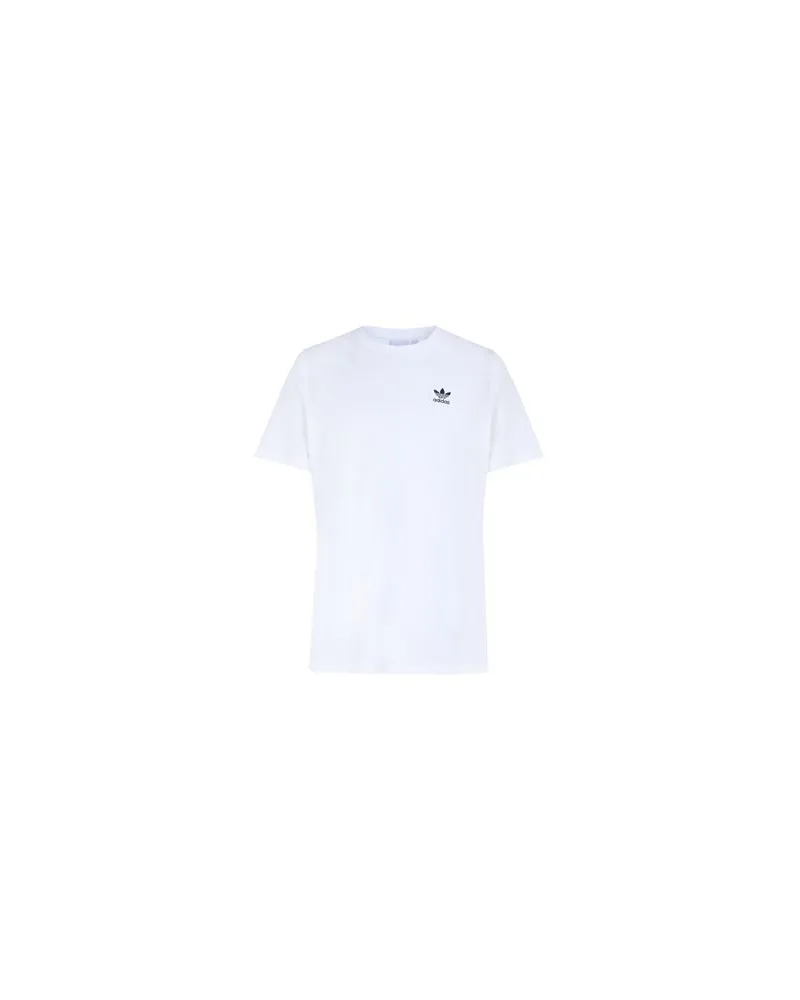adidas ESSENTIAL TEE - TOPS - T-shirtsauf YOOX.COM Weiß