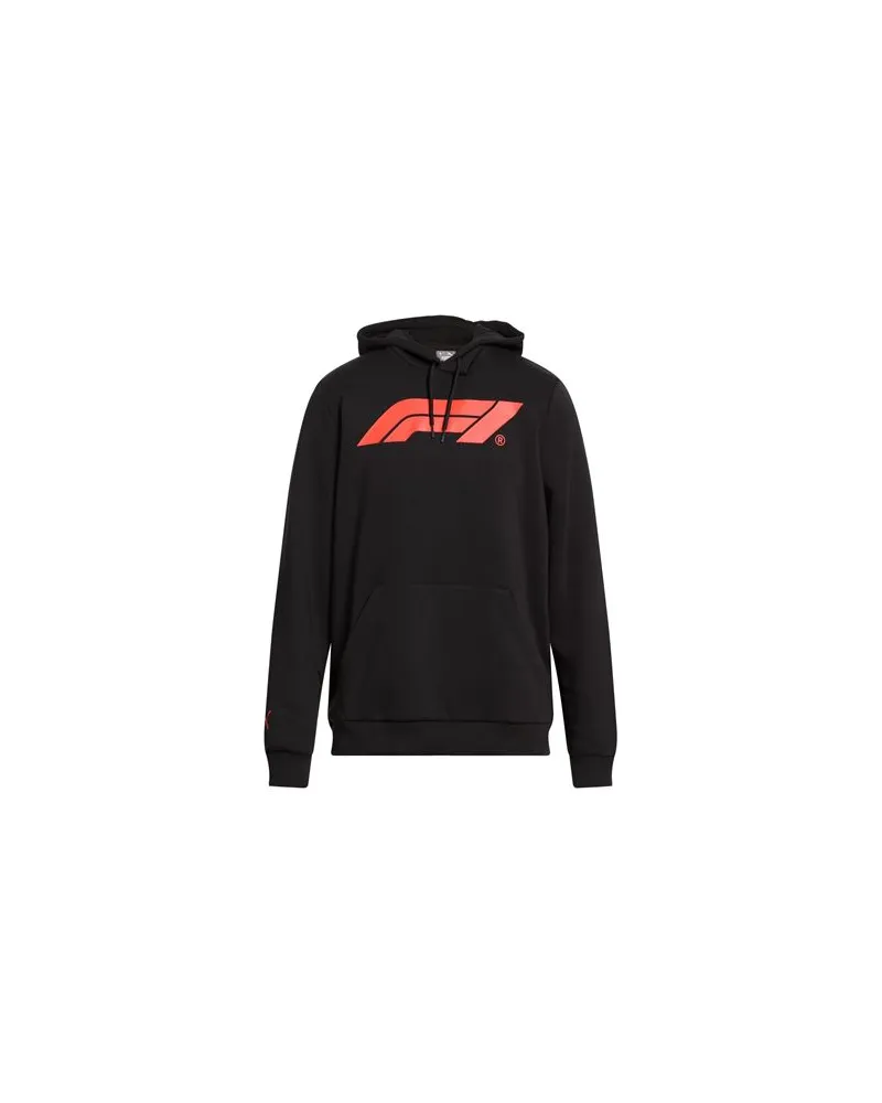 Puma F1 ESS LOGO HOODIE FL  - TOPS - Sweatshirtsauf YOOX.COM Schwarz