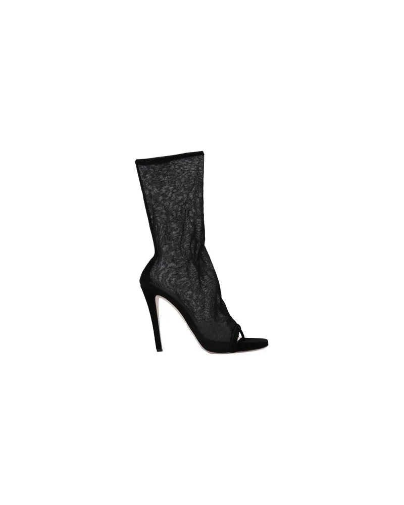 Ermanno Scervino SCHUHE - Stiefelettenauf YOOX.COM Schwarz