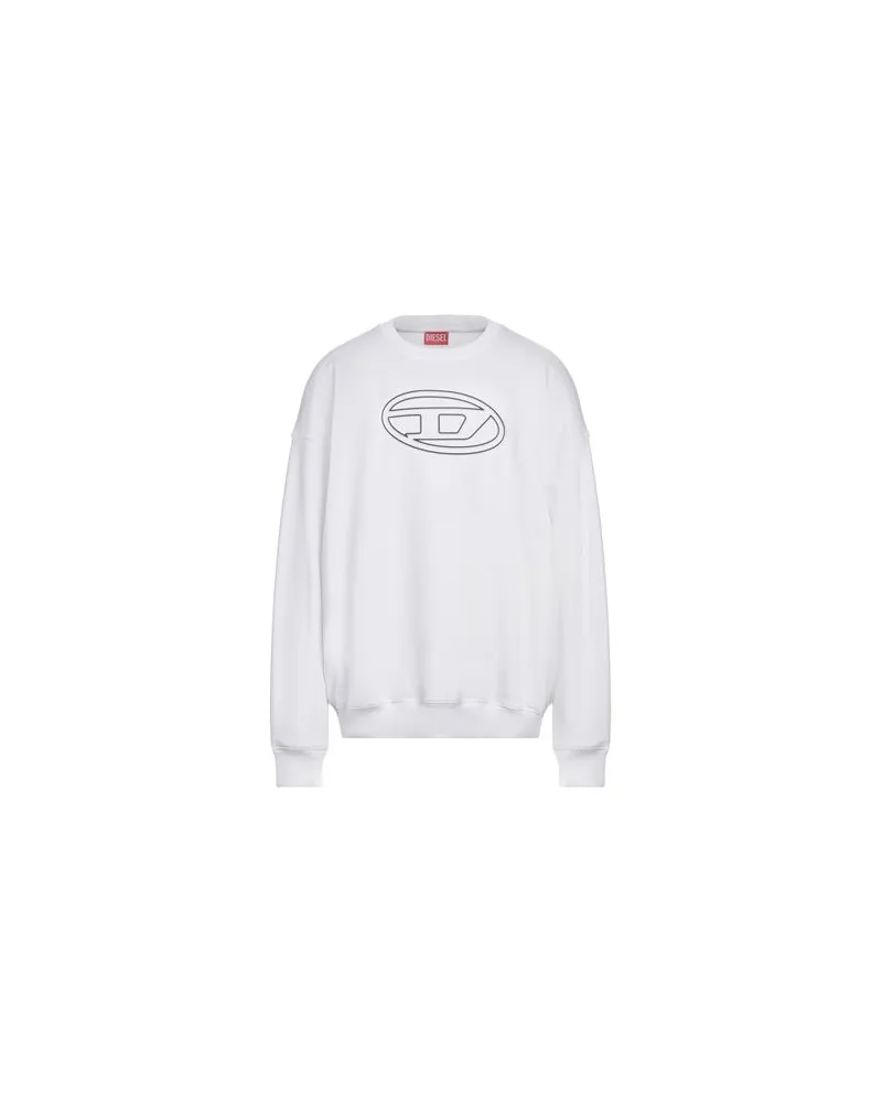 Diesel TOPS - Sweatshirtsauf YOOX.COM Weiß