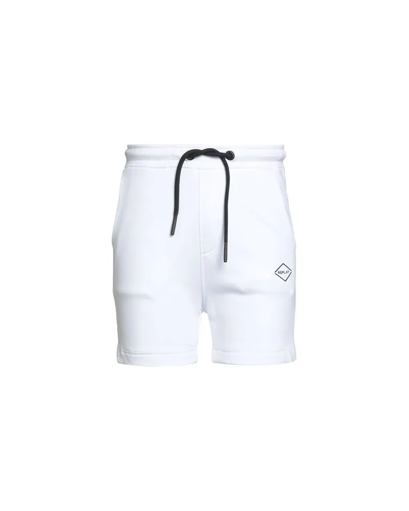Replay HOSEN & RÖCKE - Shorts & Bermudashortsauf YOOX.COM Weiß