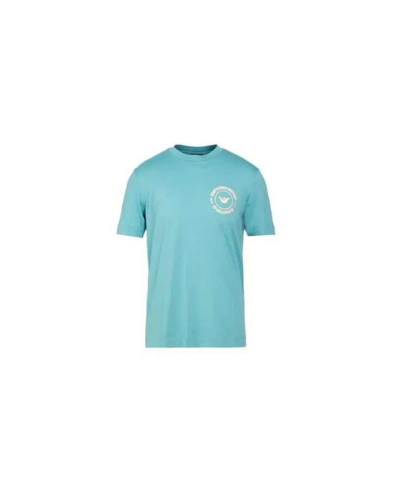 Emporio Armani TOPS - T-shirtsauf YOOX.COM Tūrkis