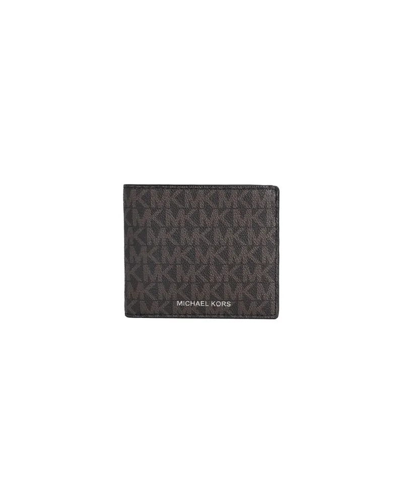 Michael Kors BILLFOLD   - Kleinlederwaren - Brieftaschenauf YOOX.COM Dunkelbraun