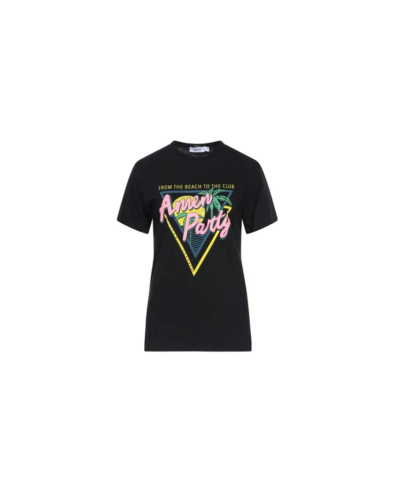 Amen TOPS - T-shirtsauf YOOX.COM Schwarz