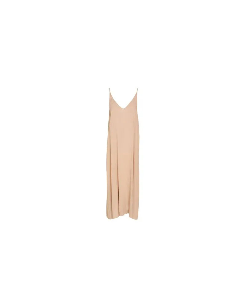 ALYSI CRÈME - KLEIDER - Midi-Kleiderauf YOOX.COM Sand