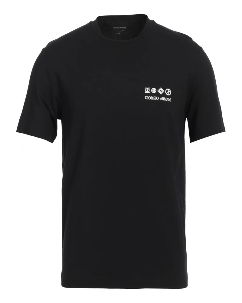 Giorgio Armani T-shirts Schwarz