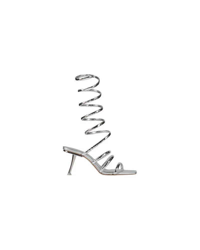 Cult Gaia SCHUHE - Sandalenauf YOOX.COM Silber