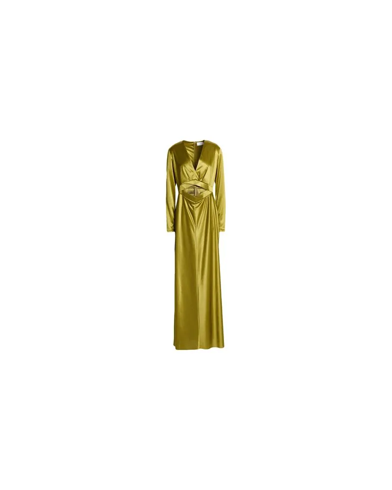 NENETTE KLEIDER - Maxi-Kleiderauf YOOX.COM Limettengrün