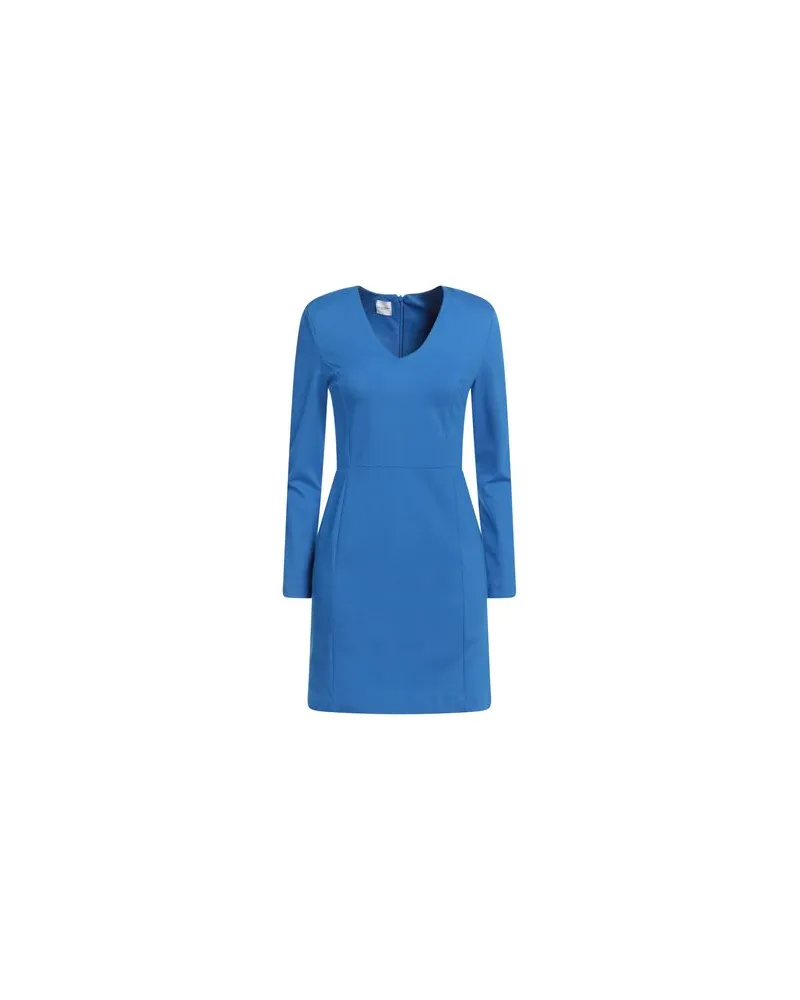Eleonora Stasi KLEIDER - Mini-Kleiderauf YOOX.COM Azurblau