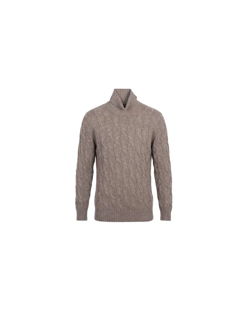BARBA STRICKWAREN - Rollkragenpulloverauf YOOX.COM Maulwurfsgrau