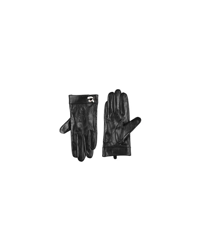 Karl Lagerfeld ACCESSOIRES - Handschuheauf YOOX.COM Schwarz
