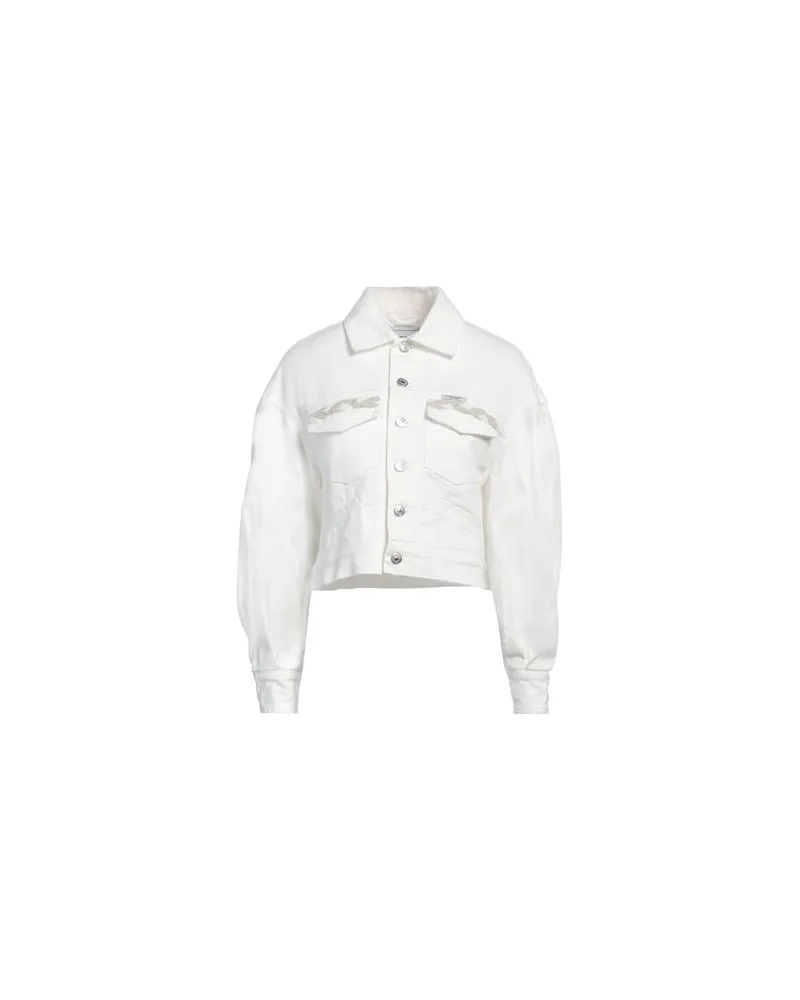 Forte Couture JACKEN & MÄNTEL - Jeansjacken/Mäntelauf YOOX.COM Weiß