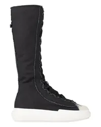 Y-3 Stiefel Schwarz