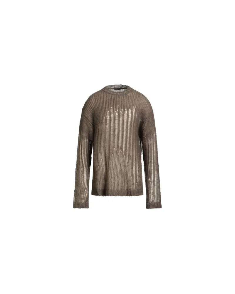 Ann Demeulemeester STRICKWAREN - Pulloverauf YOOX.COM Militärgrün