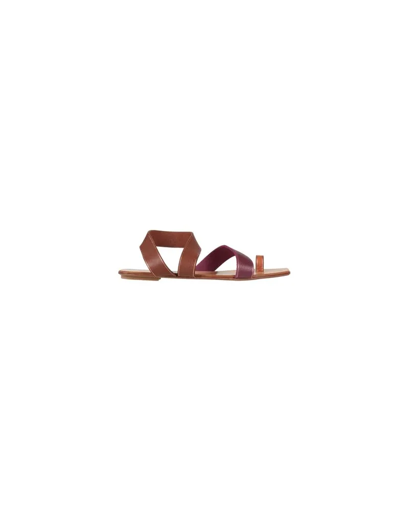 Pedro Garcia SCHUHE - Zehentrennerauf YOOX.COM Braun