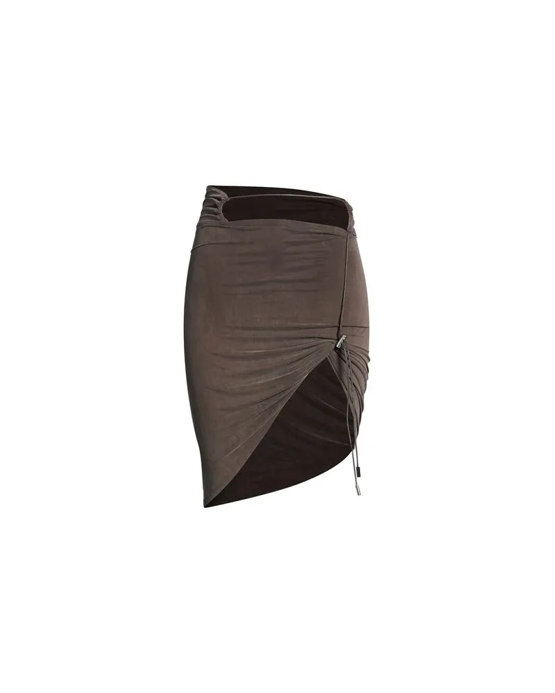 Jacquemus HOSEN & RÖCKE - Miniröckeauf YOOX.COM Maulwurfsgrau
