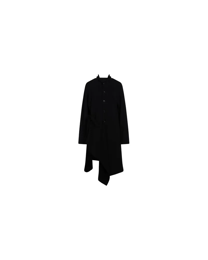 Y'S YOHJI YAMAMOTO KLEIDER - Midi-Kleiderauf YOOX.COM Schwarz