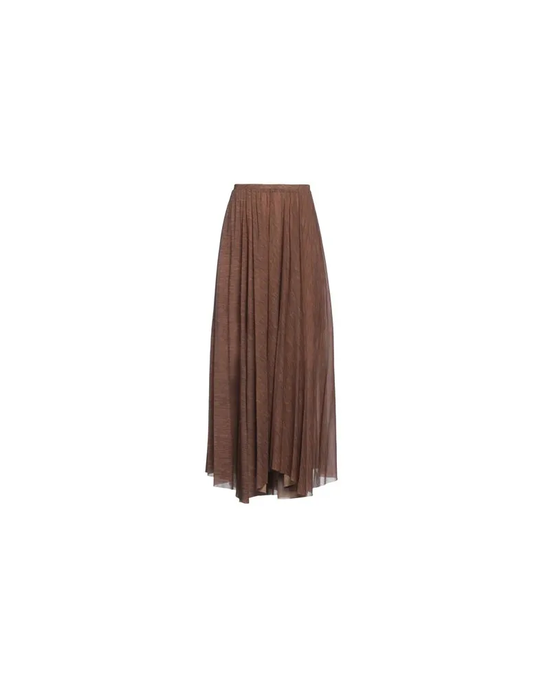 Philosophy Di Lorenzo Serafini HOSEN & RÖCKE - Maxi-Röckeauf YOOX.COM Braun