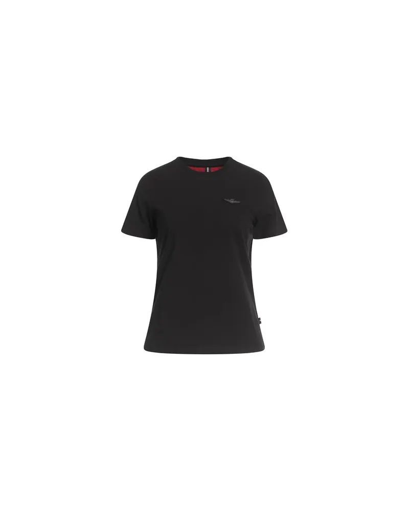 Aeronautica Militare CRISTIANO DI THIENE - TOPS - T-shirtsauf YOOX.COM Schwarz