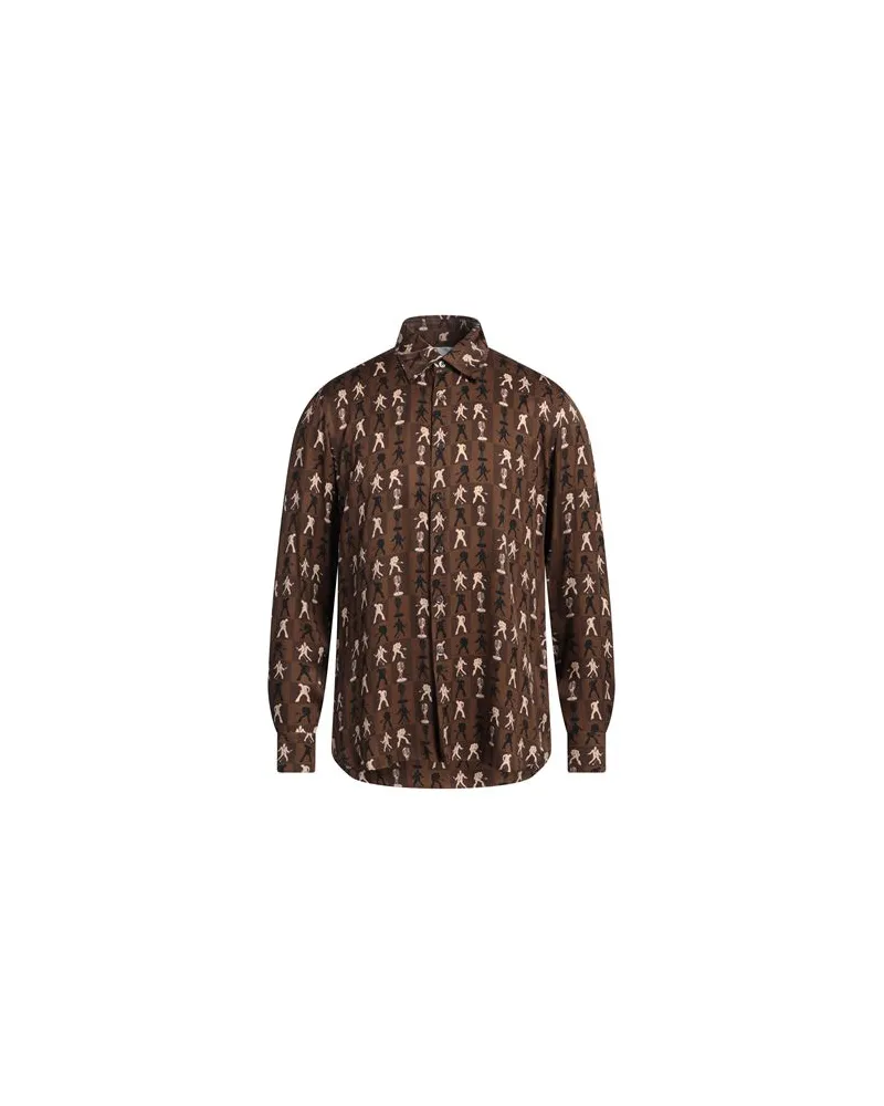 PT TORINO TOPS - Hemdenauf YOOX.COM Braun