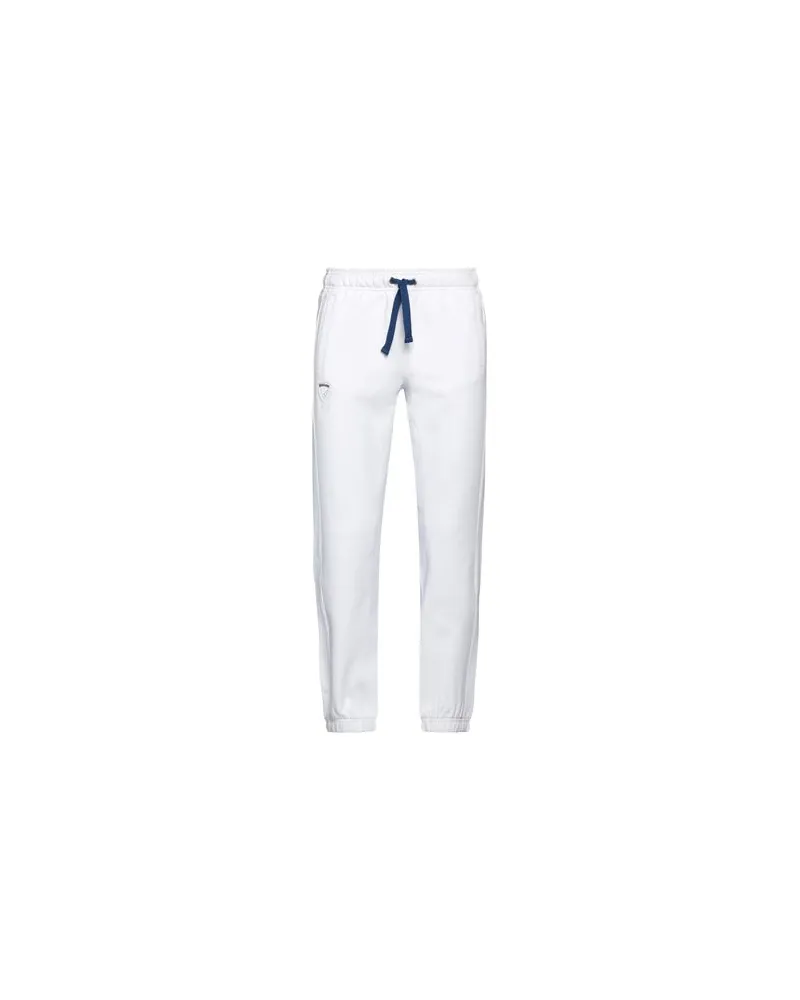 Blauer HOSEN & RÖCKE - Hosenauf YOOX.COM Weiß