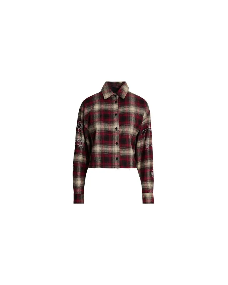 DISCLAIMER TOPS - Hemdenauf YOOX.COM Rot