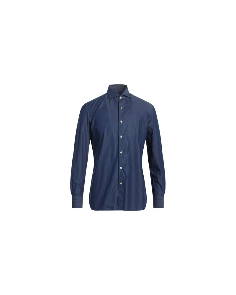 Luigi Borrelli TOPS - Hemdenauf YOOX.COM Marineblau
