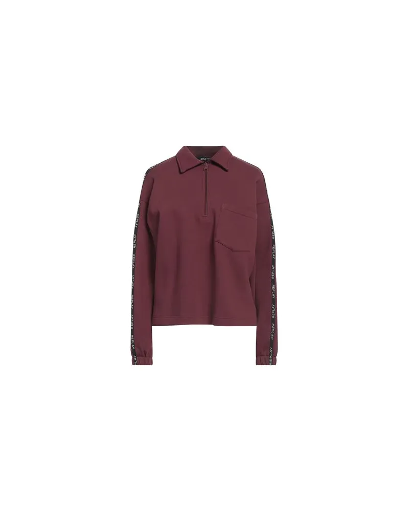 Replay ESSENTIAL - TOPS - Poloshirtsauf YOOX.COM Bordeaux