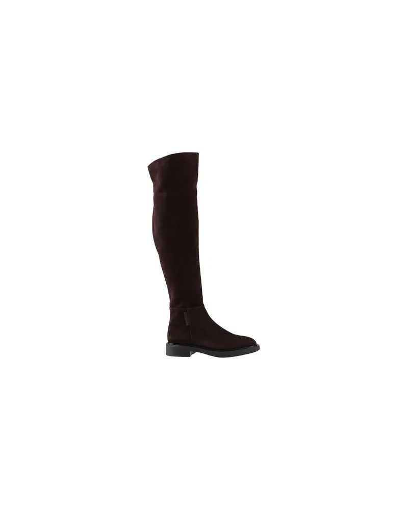 Gianvito Rossi SCHUHE - Stiefelauf YOOX.COM Dunkelbraun