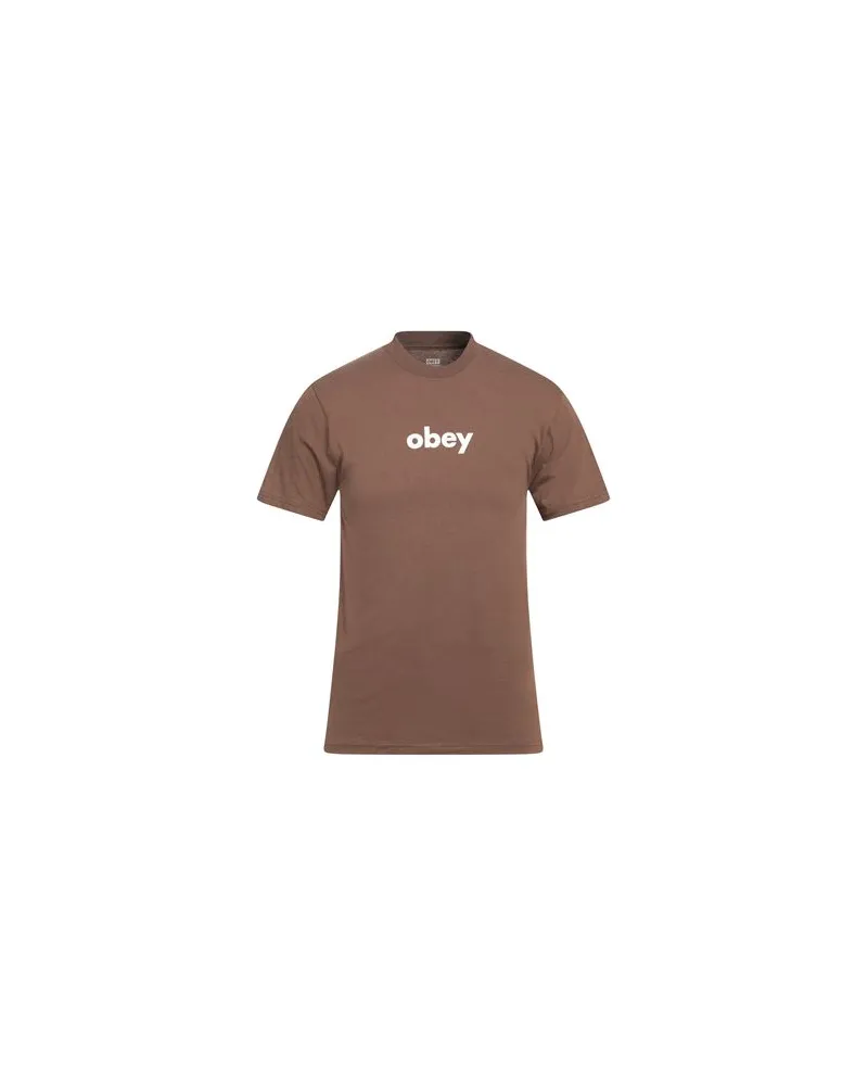 Obey TOPS - T-shirtsauf YOOX.COM Braun