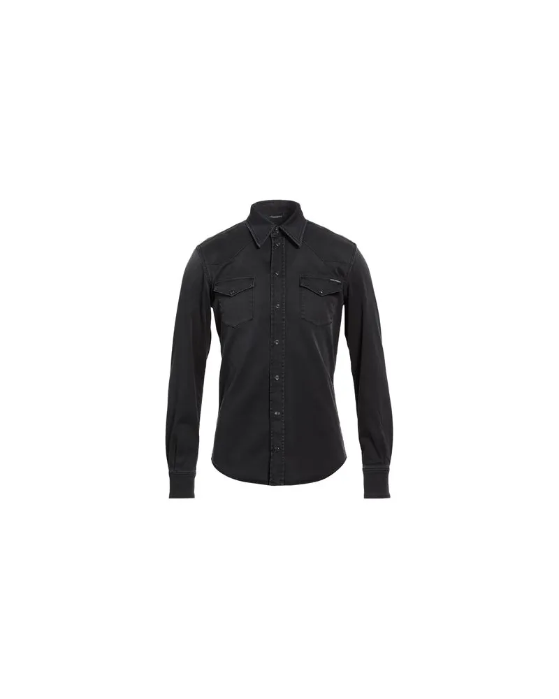 Dolce & Gabbana TOPS - Jeanshemdenauf YOOX.COM Schwarz