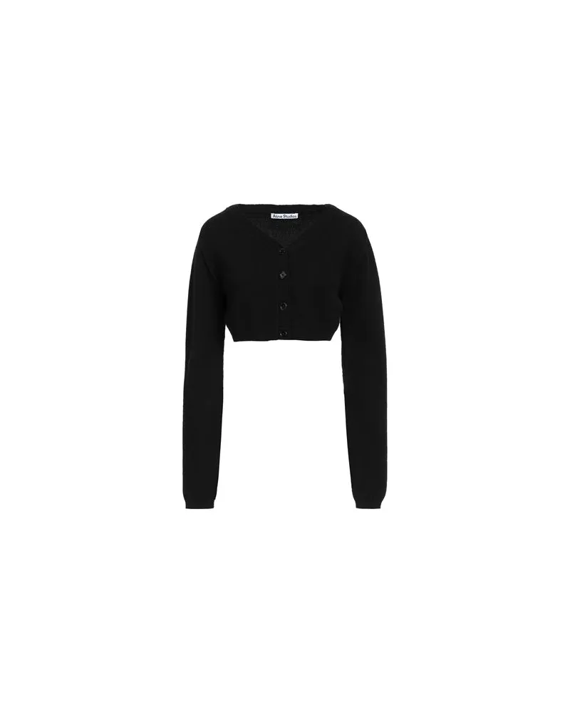 Acne Studios STRICKWAREN - Strickjackenauf YOOX.COM Schwarz