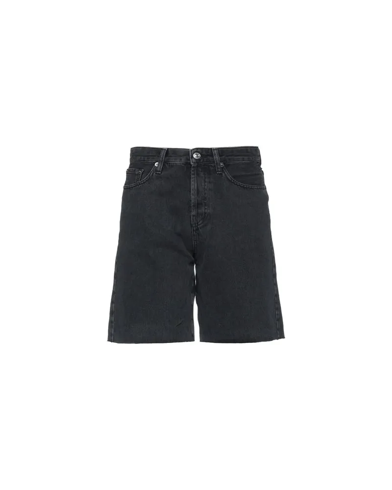 Roy Roger's HOSEN & RÖCKE - Jeansshortsauf YOOX.COM Schwarz