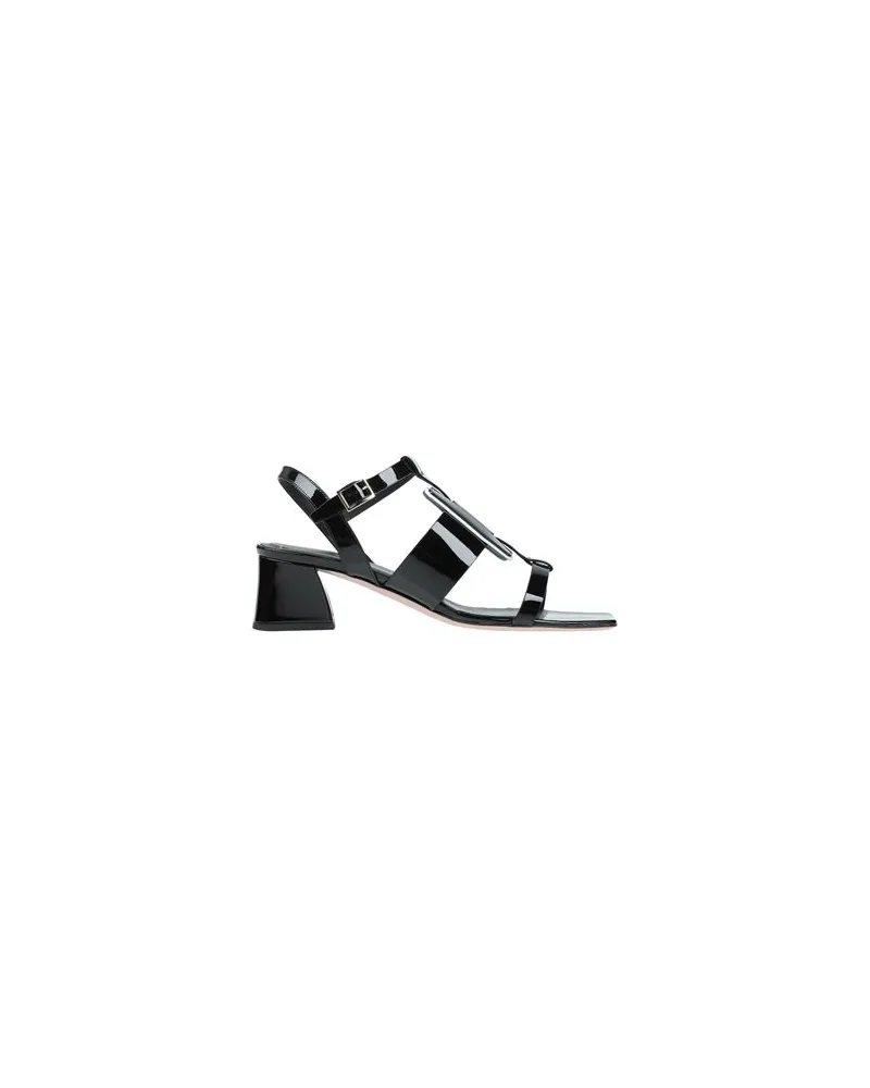 Roger Vivier SCHUHE - Sandalenauf YOOX.COM Schwarz