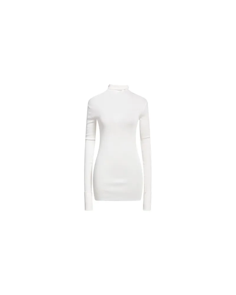 Ann Demeulemeester STRICKWAREN - Rollkragenpulloverauf YOOX.COM Elfenbein
