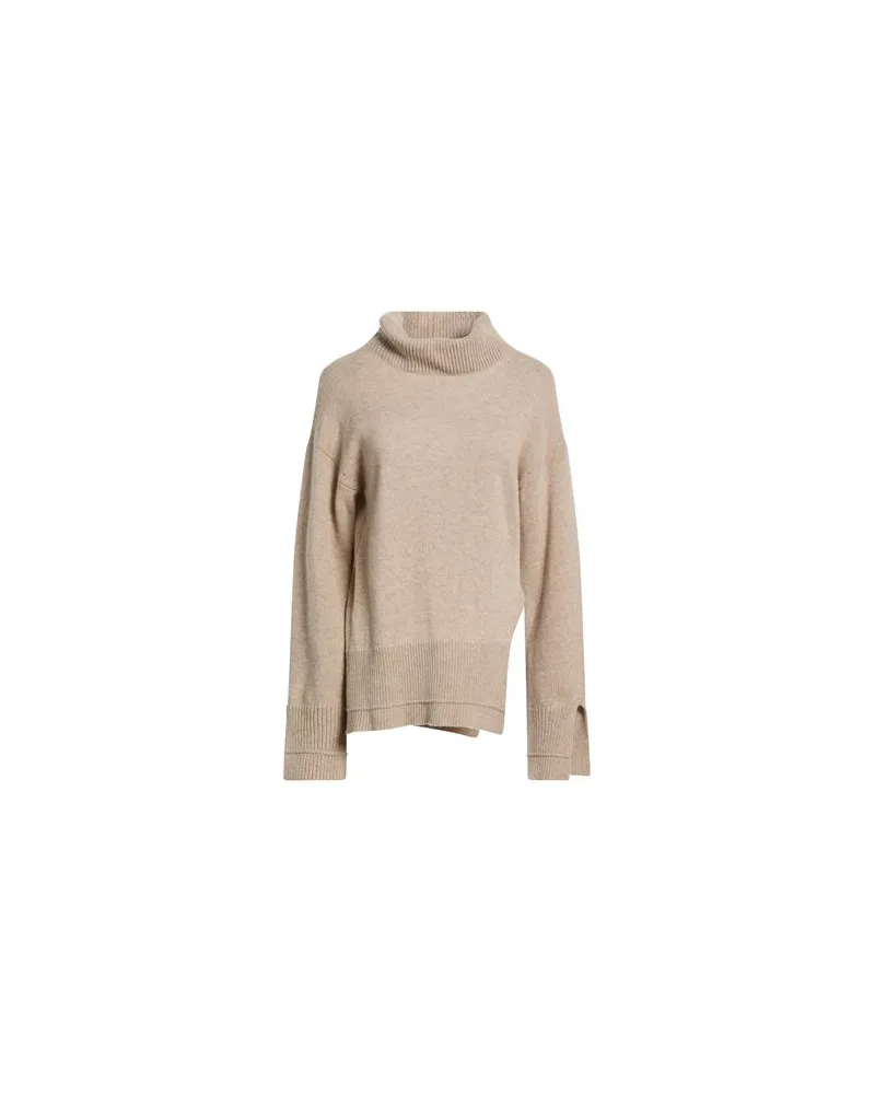 Simona Corsellini STRICKWAREN - Rollkragenpulloverauf YOOX.COM Beige
